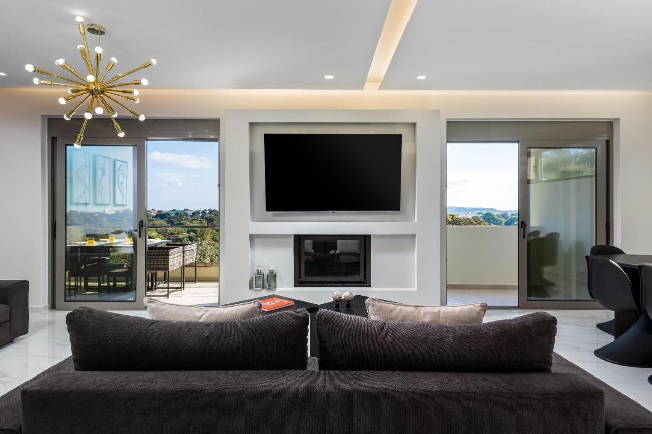 Panorama Luxury Penthouse Apartment Ixia  Exterior photo