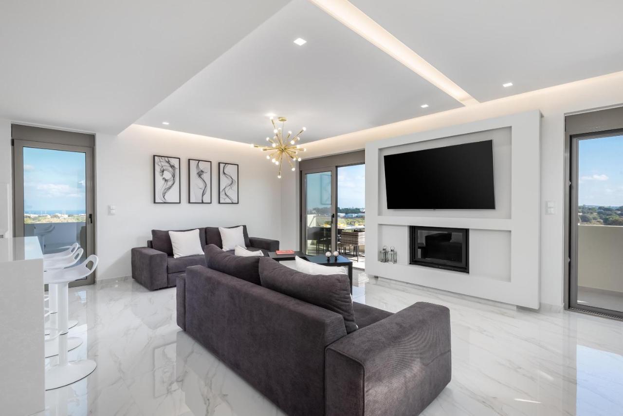 Panorama Luxury Penthouse Apartment Ixia  Exterior photo